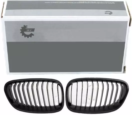 SKV GRILL ATRAPA NERKI PRZÓD BMW 1 F20 F21 CZARNY MAT