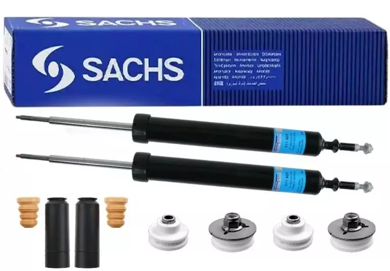 SACHS AMORTYZATORY+OSŁ TYŁ BMW 1 E81 E82 E88