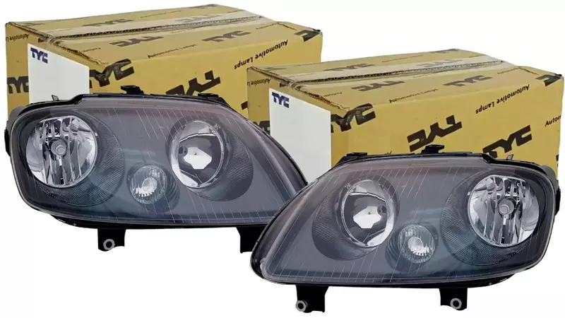 TYC REFLEKTORY LAMPY PRZÓD KPL CADDY III TOURAN