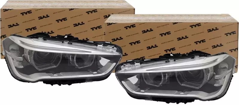 TYC REFLEKTORY LAMPY PRZÓD KPL BMW X1 F48