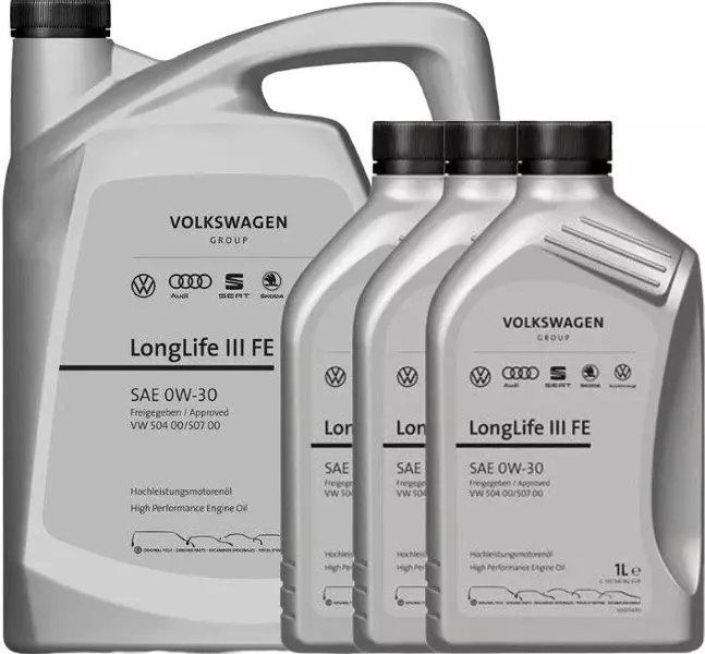 OE VAG LONGLIFE III FE 0W30 VW 504.00/507.00 8L