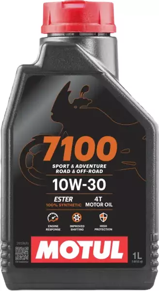 MOTUL 7100 4T 10W30 JASO MA2 SYNTHETIC 1L