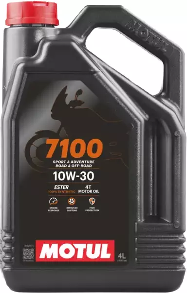 MOTUL 7100 4T 10W30 JASO MA2 SYNTHETIC 4L