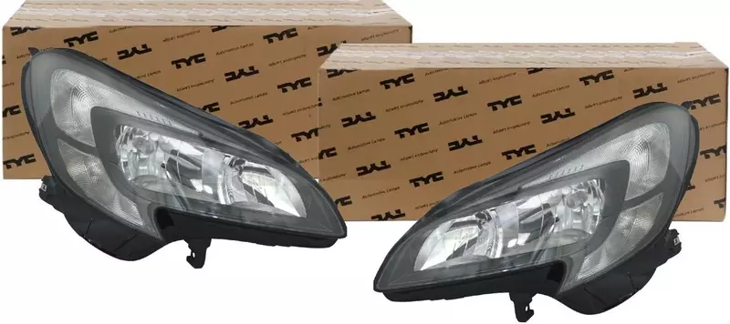 TYC REFLEKTORY LAMPY PRZÓD KPL OPEL CORSA E