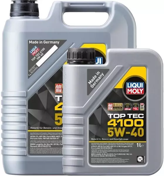 LIQUI MOLY TOP TEC 4100 5W40 C3 SN/CF 6L