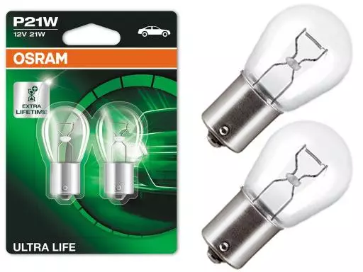 OSRAM ULTRA LIFE ŻARÓWKI P21W BA15S BLISTER