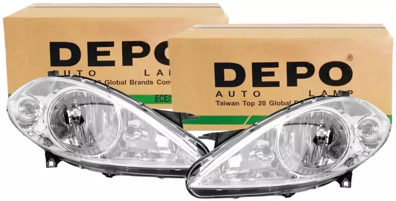 DEPO REFLEKTORY LAMPY PRZÓD MERCEDES A W169 04-08