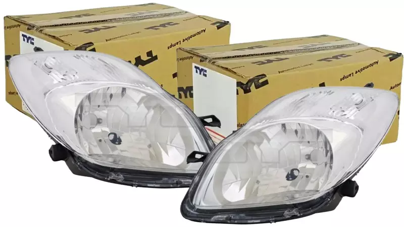 TYC REFLEKTORY LAMPY PRZÓD KPL TOYOTA YARIS P9