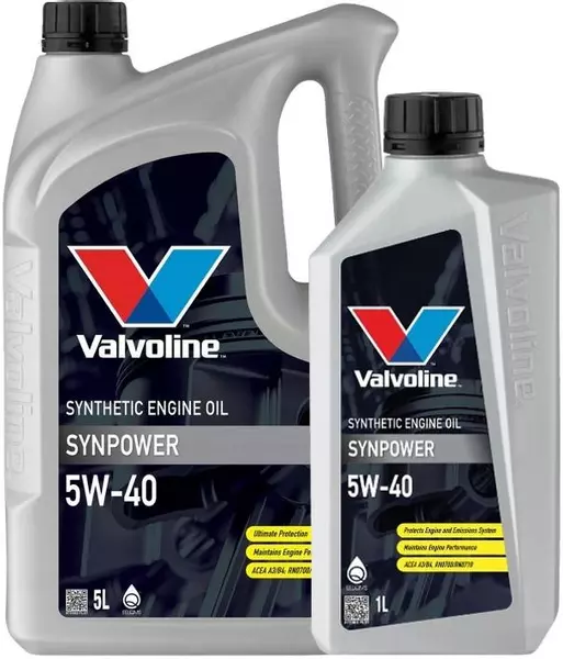 VALVOLINE SYNPOWER 5W-40 VW502.0/505 BMW LL-98 6L