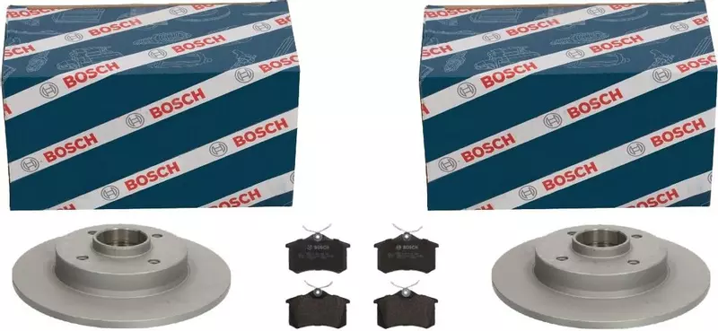 BOSCH TARCZE+KLOCKI TYŁ CITROEN C4 II DS4 PEUGEOT 308 I 249MM