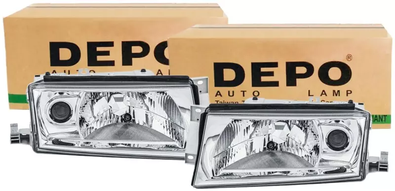 DEPO REFLEKTORY LAMPY PRZÓD SKODA OCTAVIA 00-04