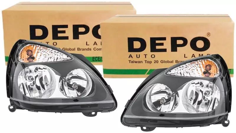 DEPO REFLEKTORY LAMPY PRZÓD RENAULT CLIO II 01-05