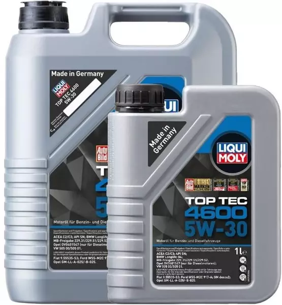 LIQUI MOLY TOP TEC 4600 5W30 C3 API SN/CF 6L