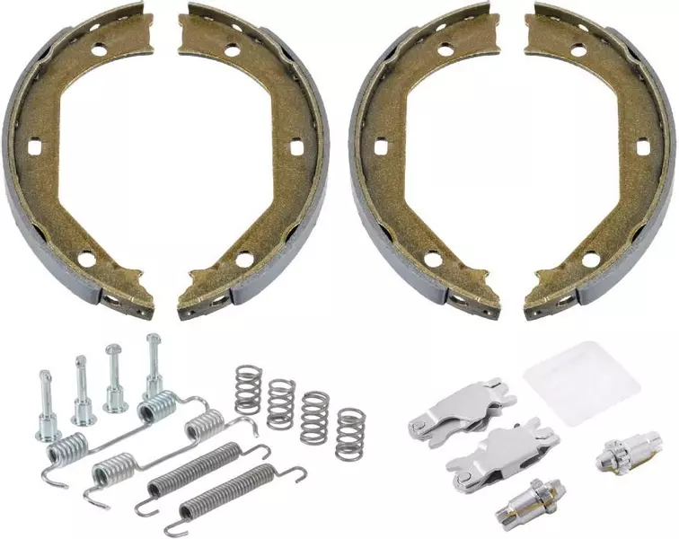 HART SZCZĘKI+SPRĘŻYNKI+ROZPIERAKI BMW E46 E90 E91 F30 F31 F32