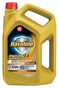 TEXACO HAVOLINE PRO DS F 0W30 4L