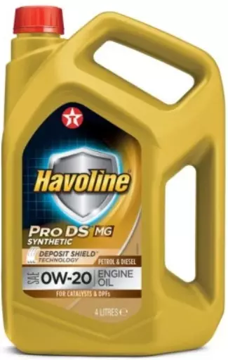 TEXACO HAVOLINE PRO DS MG 0W20 4L