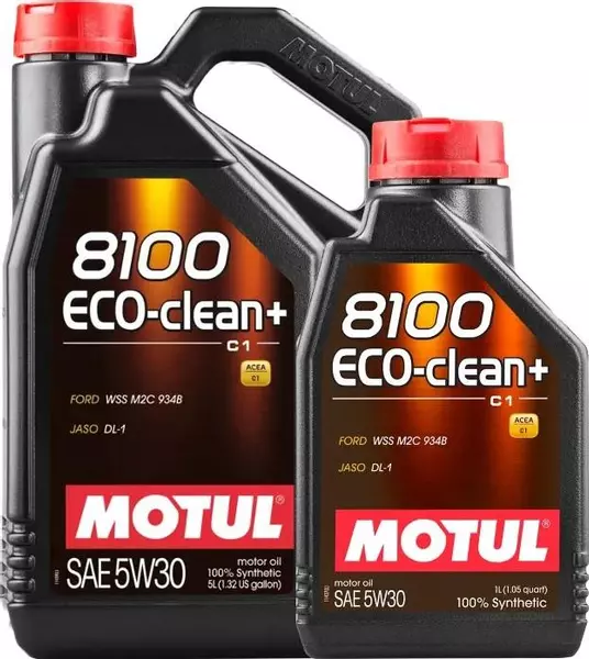 MOTUL 8100 ECO-CLEAN+ C1 5W30 FORD 934B 6L