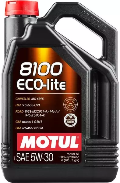 MOTUL ECO LITE 5W30 DEXOS1 FORD 929A 946A 4L