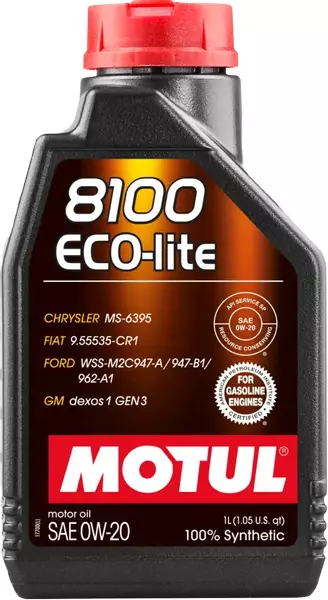 MOTUL 8100 ECO-LITE 0W20 API SP RC ILSAC GF-6A 1L