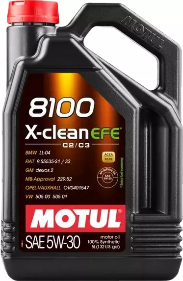 MOTUL 8100 X-CLEAN EFE 5W30 MB229.52 LL-04 GM 5L