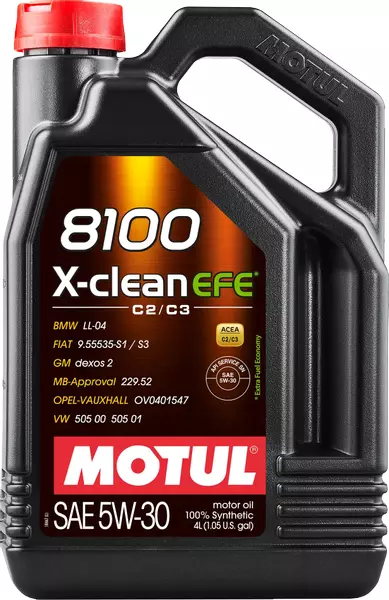 MOTUL 8100 X-CLEAN EFE OLEJ SILNIKOWY 5W30 4L