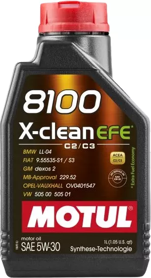 MOTUL 8100 X-CLEAN EFE 5W30 MB229.52 LL-04 GM 1L