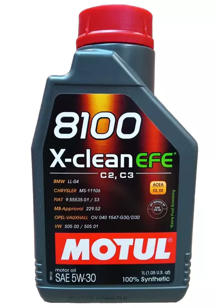 MOTUL 8100 X-CLEAN EFE 5W30 MB229.52 LL-04 GM 1L