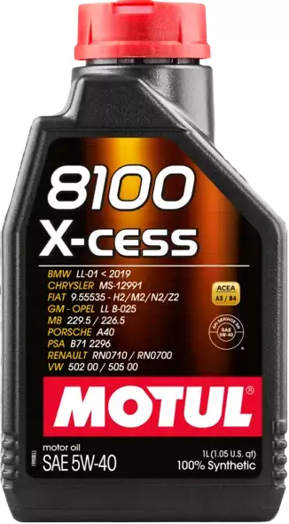 MOTUL 8100 X-CESS 5W40 SN/CF A3/B4 1L