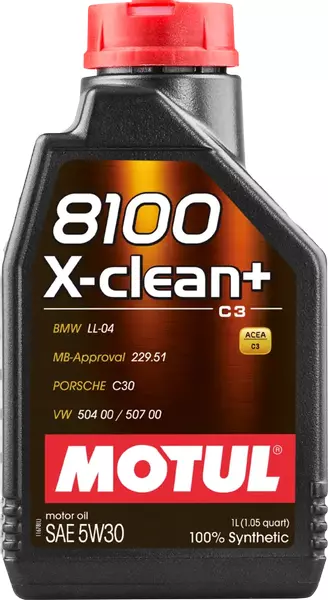 MOTUL 8100 X-CLEAN+ 5W30 SM/CF C3 1L