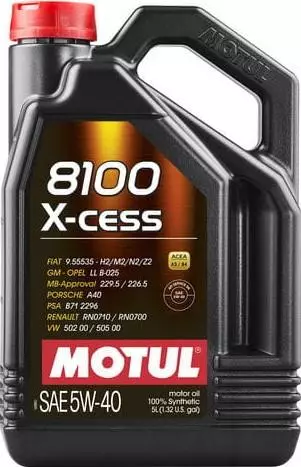 MOTUL 8100 X-CESS 5W40 SN/CF A3/B4 4L