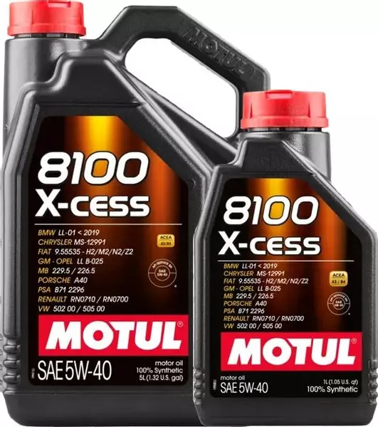 MOTUL 8100 X-CESS 5W40 SN/CF A3/B4 6L