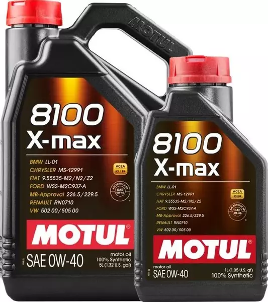 MOTUL 8100 X-MAX 0W40 API SP ACEA A3/B4 6L