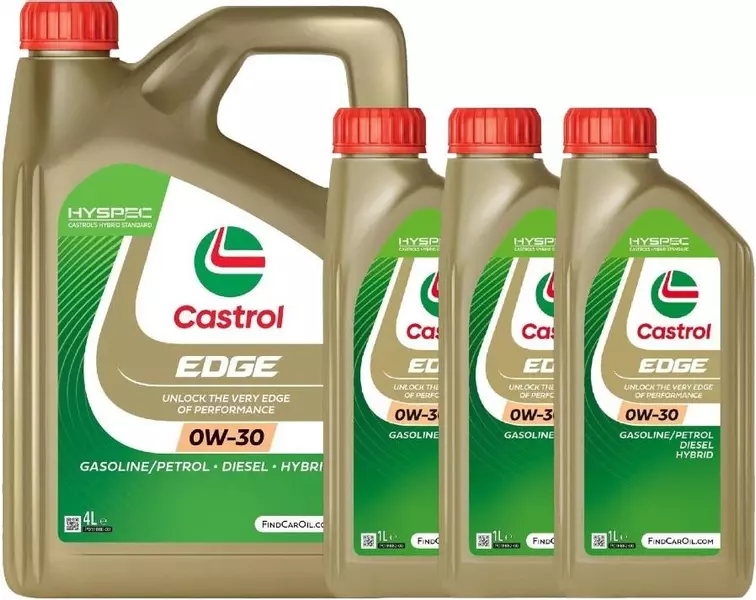 CASTROL EDGE 0W30 API SN ACEA C3 7L