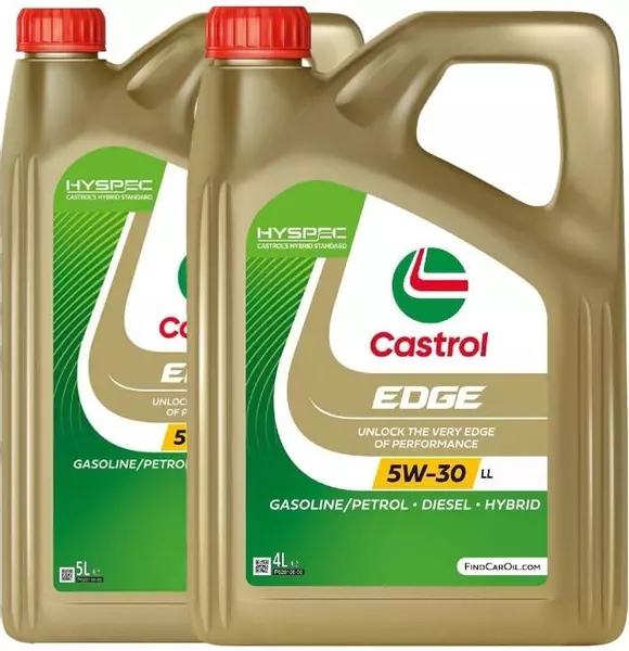 CASTROL EDGE 5W30 LL LONG LIFE TITANIUM FST 9L