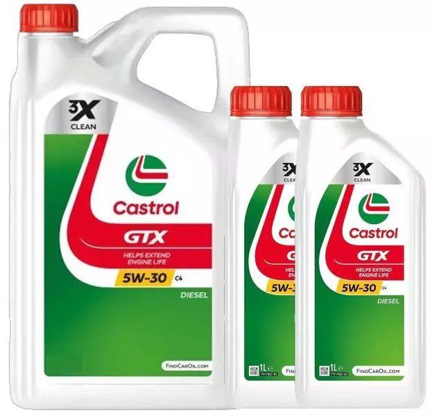 CASTROL GTX 5W30 C4 MB226.51 RN0720 6L