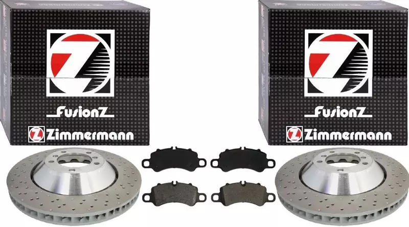 ZIMMERMANN TARCZE+KLOCKI PRZÓD PORSCHE 718 CAYMAN 982 380MM