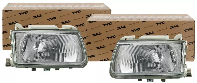 TYC REFLEKTORY LAMPY PRZÓD KPL VW POLO 6N1