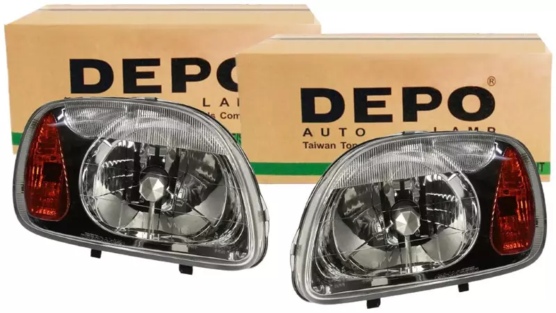 DEPO REFLEKTORY LAMPY PRZÓD NISSAN MICRA K11