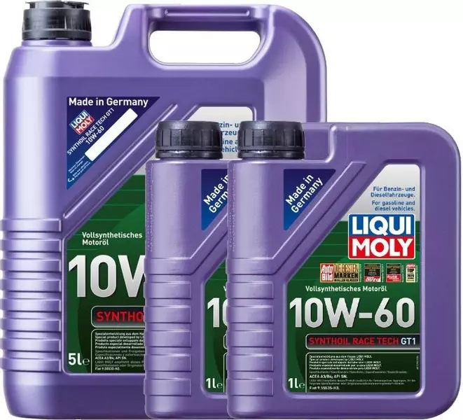 LIQUI MOLY SYNTHOIL RACE TECH GT1 10W60 7L