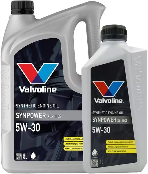 VALVOLINE SYNPOWER XL-III 5W30 C3 VW 504/507 6L