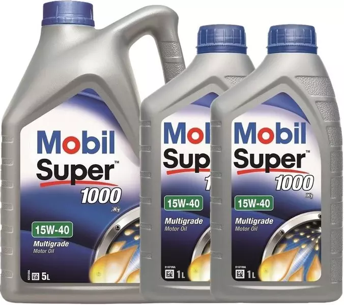 MOBIL SUPER 1000 X1 15W40 A3/B3 SL/SJ 7L