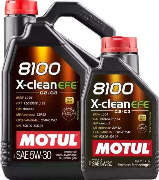 MOTUL 8100 X-CLEAN EFE 5W30 MB229.52 LL-04 GM 6L