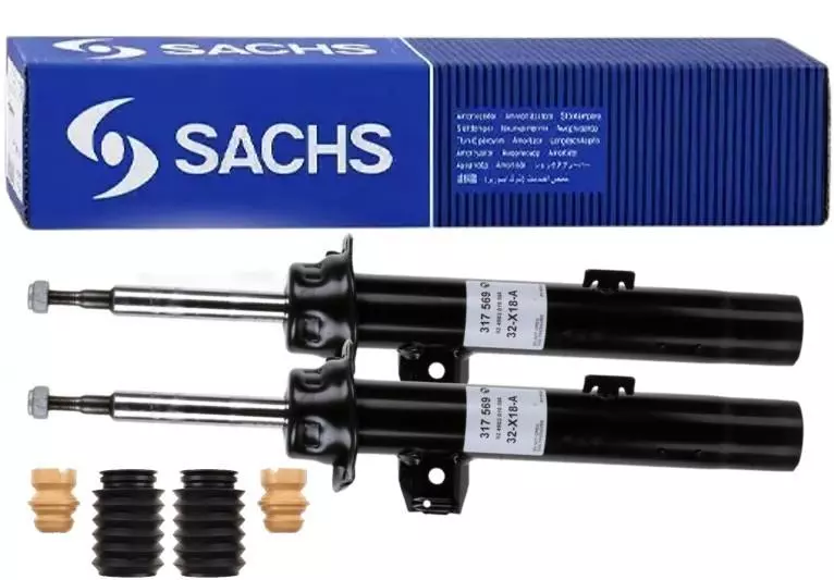 SACHS AMORTYZATORY+OSŁ PRZÓD BMW 1 E81 E87