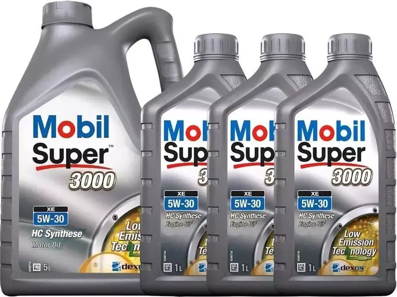 MOBIL SUPER 3000 XE 5W30 SM/SL/SN C3 8L