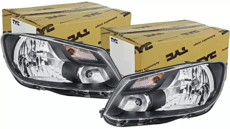 TYC REFLEKTORY LAMPY PRZÓD KPL VW CADDY III FL