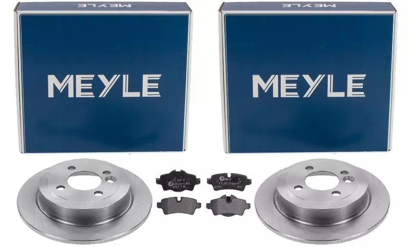 MEYLE TARCZE+KLOCKI TYŁ MINI R55 R56 R57 259MM