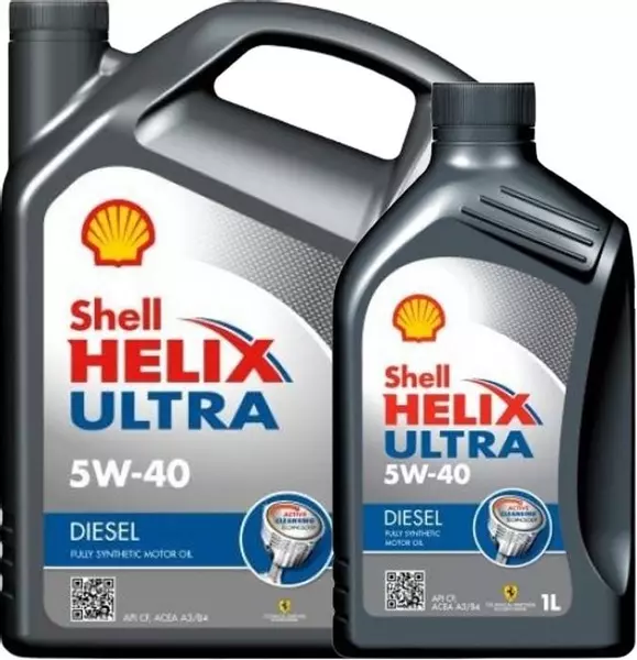 OLEJ SHELL HELIX ULTRA DIESEL OLEJ SILNIKOWY 5W40 5L