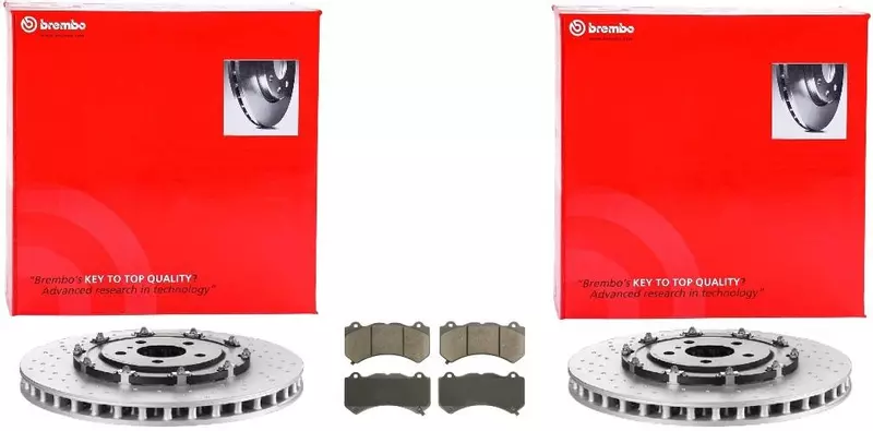 BREMBO TARCZE+KLOCKI PRZÓD NISSAN GT-R 35 R35 NISMO 390MM