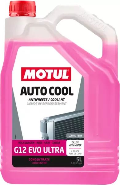 MOTUL AUTO COOL G12 EVO ULTRA KONCENTRAT PŁYN CHŁODNICZY 5L