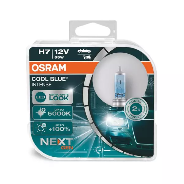 OSRAM ŻARÓWKI COOL BLUE INTENSE NEXT GEN H7 12V 55W